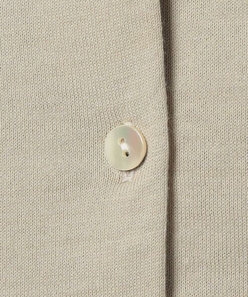 SCAPA Lサイズ / スキャパエルサイズ ニット・セーター | コットンハイゲージカーディガンニット | 詳細14