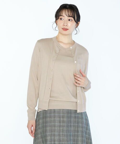 SCAPA Lサイズ / スキャパエルサイズ ニット・セーター | コットンハイゲージカーディガンニット | 詳細15