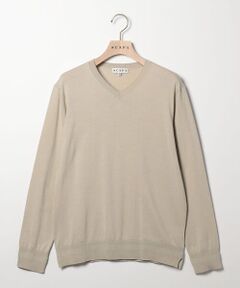 SCAPA Lサイズ / スキャパエルサイズ ニット・セーター | コットンハイゲージプルオーバーニット