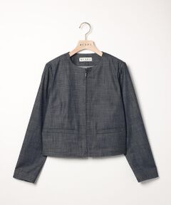 SCAPA Lサイズ / スキャパエルサイズ テーラードジャケット | スラブシャンブレージャケット