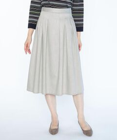 SCAPA Lサイズ / スキャパエルサイズ ミニ・ひざ丈スカート | スラブシャンブレースカート