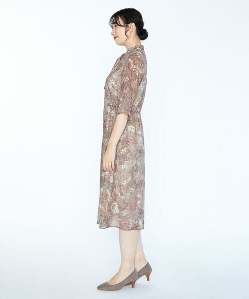 SCAPA Lサイズ / スキャパエルサイズ ドレス | サラサペーズリーワンピース | 詳細7