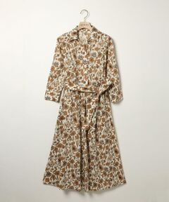 SCAPA Lサイズ / スキャパエルサイズ ドレス | Ｌｉｂｅｒｔｙ　Ｐｒｉｎｔモノフラワーワンピース