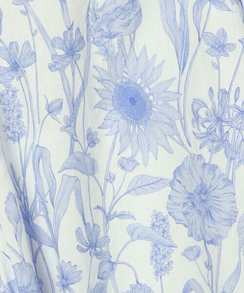 SCAPA Lサイズ / スキャパエルサイズ ドレス | Ｌｉｂｅｒｔｙ　Ｐｒｉｎｔモノフラワーワンピース | 詳細4