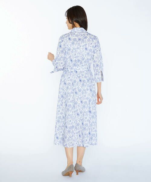 SCAPA Lサイズ / スキャパエルサイズ ドレス | Ｌｉｂｅｒｔｙ　Ｐｒｉｎｔモノフラワーワンピース | 詳細2