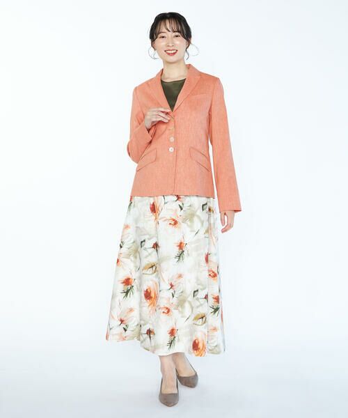 SCAPA Lサイズ / スキャパエルサイズ テーラードジャケット | リネンコットンストレッチジャケット | 詳細8