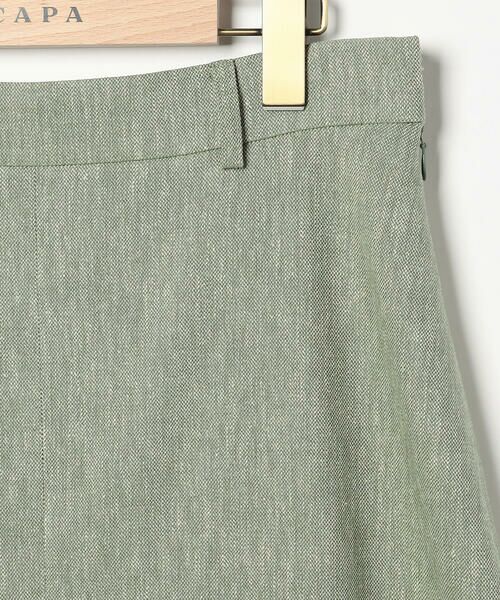 SCAPA Lサイズ / スキャパエルサイズ ミニ・ひざ丈スカート | リネンコットンストレッチスカート | 詳細8