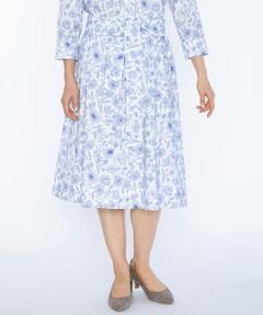 Ｌｉｂｅｒｔｙ　Ｐｒｉｎｔモノフラワースカート