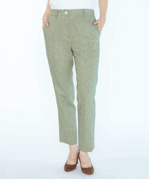 SCAPA Lサイズ / スキャパエルサイズ その他パンツ | リネンコットンストレッチパンツ | 詳細2