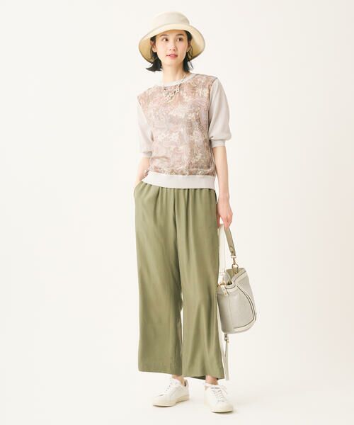 SCAPA Lサイズ / スキャパエルサイズ その他パンツ | 【ＷＥＢ限定】イージースムースパンツ | 詳細9