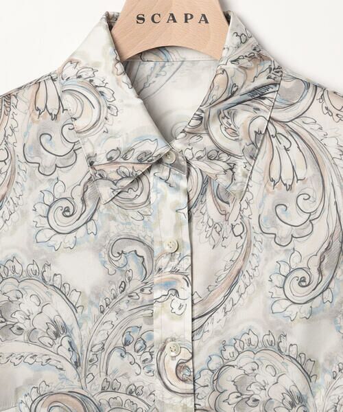 SCAPA Lサイズ / スキャパエルサイズ シャツ・ブラウス | ビンダペーズリーブラウス | 詳細6