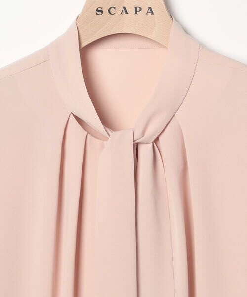 SCAPA Lサイズ / スキャパエルサイズ シャツ・ブラウス | ソフトツイルボータイブラウス | 詳細11