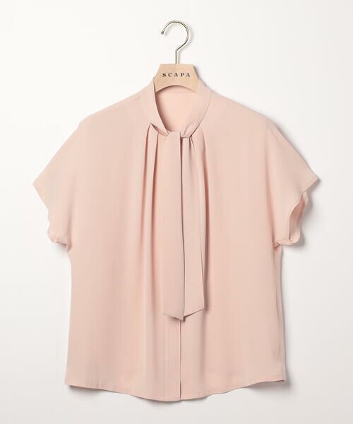 SCAPA Lサイズ / スキャパエルサイズ シャツ・ブラウス | ソフトツイルボータイブラウス | 詳細10