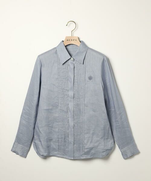 SCAPA Lサイズ / スキャパエルサイズ シャツ・ブラウス | フロレンスリネンブラウス | 詳細4