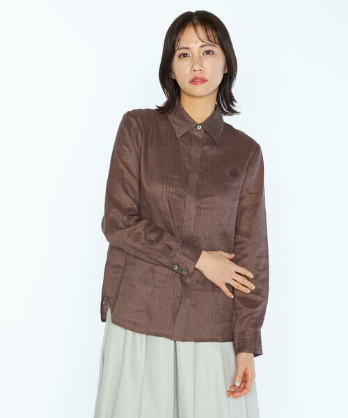 SCAPA Lサイズ / スキャパエルサイズ シャツ・ブラウス | フロレンスリネンブラウス | 詳細12