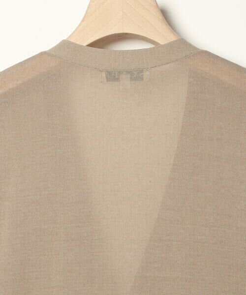 SCAPA Lサイズ / スキャパエルサイズ ニット・セーター | シアーハイゲージニットロングカーディガン | 詳細12