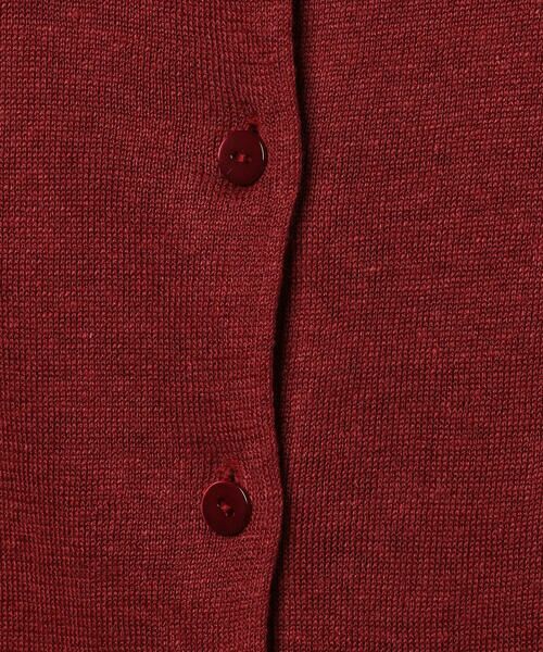 SCAPA Lサイズ / スキャパエルサイズ ニット・セーター | ハイゲージリネンニットカーディガン | 詳細7