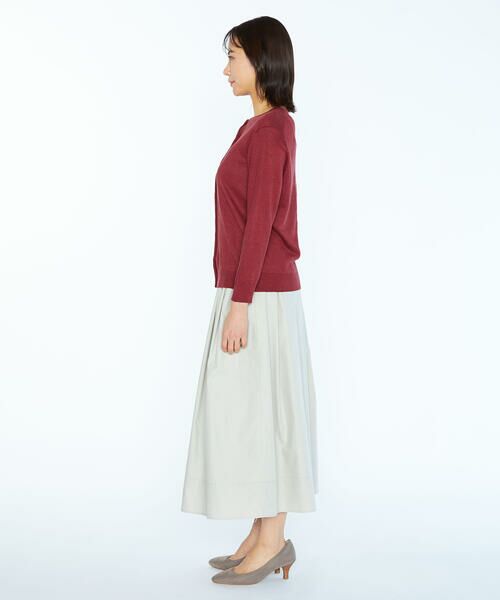 SCAPA Lサイズ / スキャパエルサイズ ニット・セーター | ハイゲージリネンニットカーディガン | 詳細4