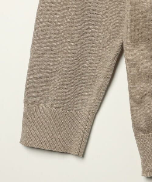 SCAPA Lサイズ / スキャパエルサイズ ニット・セーター | ハイゲージリネンニットカーディガン | 詳細13