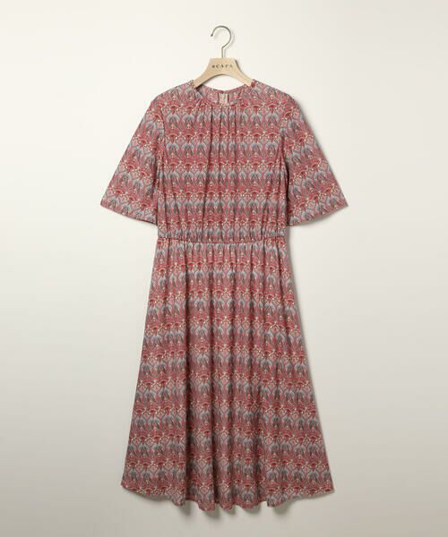 SCAPA Lサイズ / スキャパエルサイズ ドレス | Liberty Printアイアンワンピース | 詳細9