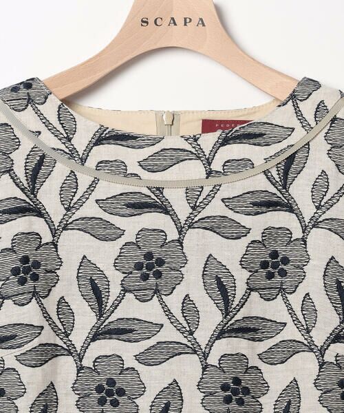 SCAPA Lサイズ / スキャパエルサイズ ドレス | アスペジエンブロイダリーワンピース | 詳細5