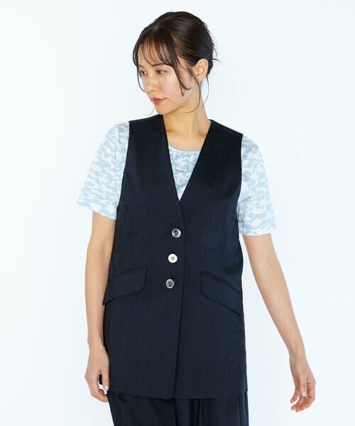 SCAPA Lサイズ / スキャパエルサイズ テーラードジャケット | ストレッチコットンベスト | 詳細7