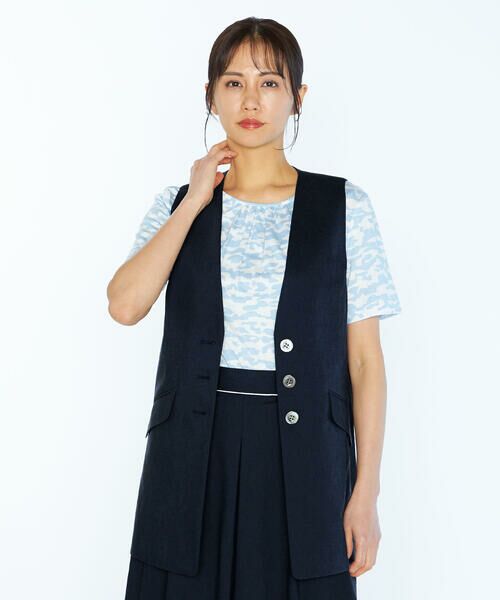 SCAPA Lサイズ / スキャパエルサイズ テーラードジャケット | ストレッチコットンベスト | 詳細8