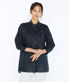 SCAPA Lサイズ / スキャパエルサイズ シャツ・ブラウス | フラワーエンブロイダリーブラウス