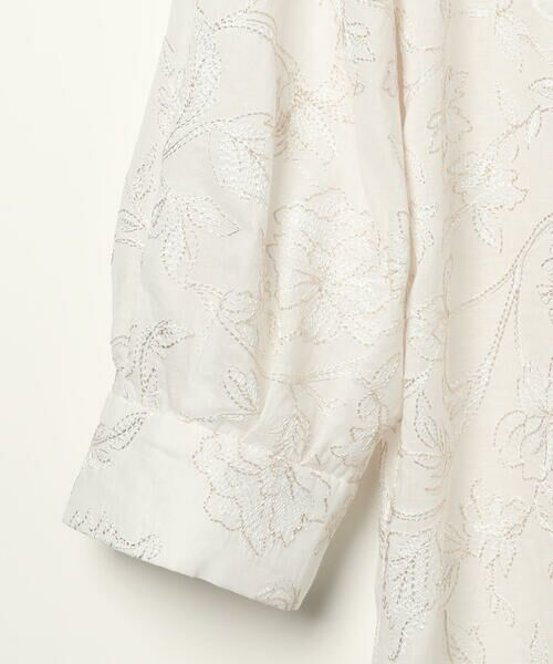 SCAPA Lサイズ / スキャパエルサイズ シャツ・ブラウス | フラワーエンブロイダリーブラウス | 詳細9