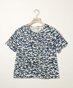 SCAPA Lサイズ / スキャパエルサイズ カットソー | レオパードプリント半袖カットソー