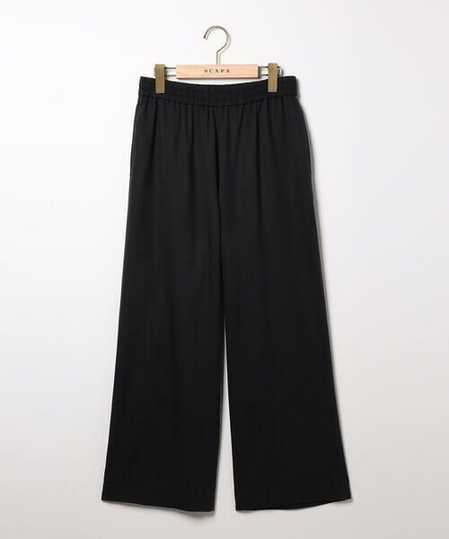 SCAPA Lサイズ / スキャパエルサイズ その他パンツ | ナチュラルチノパンツ（ブラック）