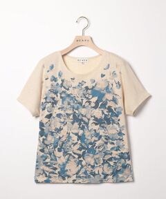 SCAPA Lサイズ / スキャパエルサイズ カットソー | リノフラワージャージ半袖カットソー