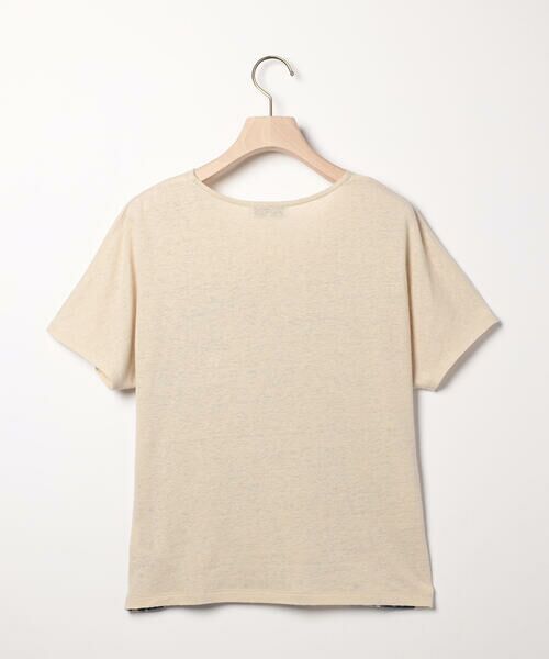 SCAPA Lサイズ / スキャパエルサイズ リノフラワージャージ半袖カットソー セール】 リノフラワージャージ半袖カットソー （カットソー