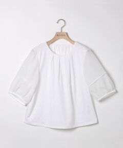 SCAPA Lサイズ / スキャパエルサイズ スラブローンチュニックブラウス スラブローンチュニックブラウス｜ブラウス・シャツ｜SCAPA L