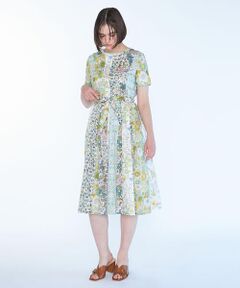 SCAPA Lサイズ / スキャパエルサイズ ドレス | Liberty Printパッチワークワンピース