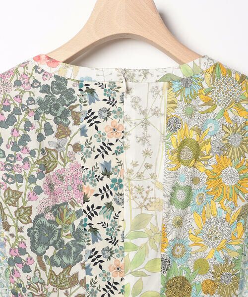 SCAPA Lサイズ / スキャパエルサイズ ドレス | Liberty Printパッチワークワンピース | 詳細8