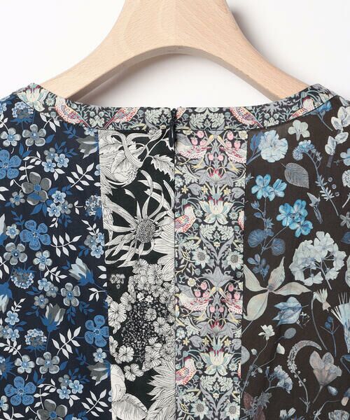 SCAPA Lサイズ / スキャパエルサイズ ドレス | Liberty Printパッチワーク2ワンピース | 詳細8