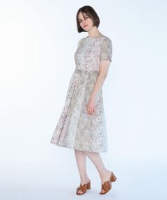 SCAPA Lサイズ / スキャパエルサイズ ドレス | 【ＷＥＢ限定】Liberty Printパッチワーク３ワンピース