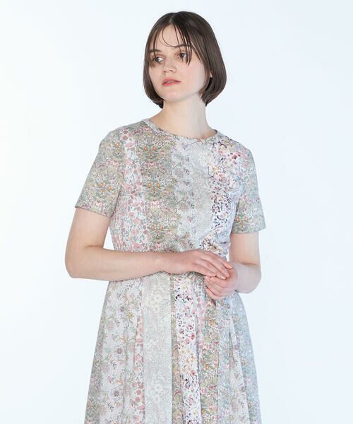 SCAPA Lサイズ / スキャパエルサイズ ドレス | 【WEB限定】Liberty Printパッチワーク3ワンピース | 詳細4