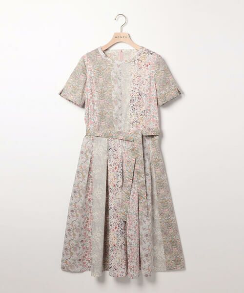 SCAPA Lサイズ / スキャパエルサイズ ドレス | 【WEB限定】Liberty Printパッチワーク3ワンピース | 詳細5