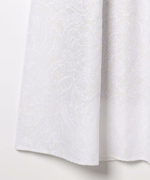 SCAPA Lサイズ / スキャパエルサイズ ミニ・ひざ丈スカート | エンブロフラワースカート | 詳細5