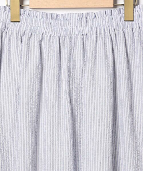 SCAPA Lサイズ / スキャパエルサイズ ミニ・ひざ丈スカート | サッカーストライプスカート | 詳細3