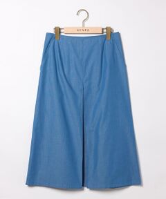 SCAPA Lサイズ / スキャパエルサイズ ミニ・ひざ丈スカート | ライトダンガリースカート