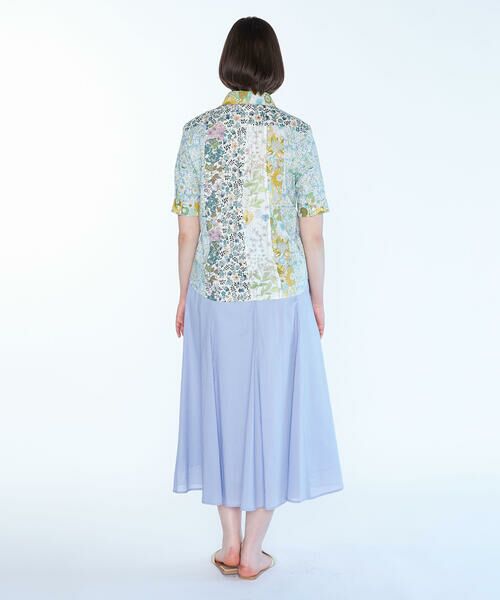 SCAPA Lサイズ / スキャパエルサイズ シャツ・ブラウス | Liberty Printパッチワークブラウス | 詳細3