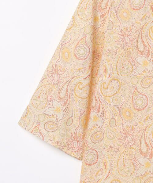 SCAPA Lサイズ / スキャパエルサイズ シャツ・ブラウス | Liberty Printウェーブシャツ衿ラウス | 詳細12