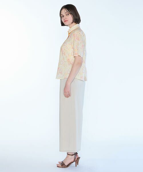 SCAPA Lサイズ / スキャパエルサイズ シャツ・ブラウス | Liberty Printウェーブシャツ衿ラウス | 詳細8