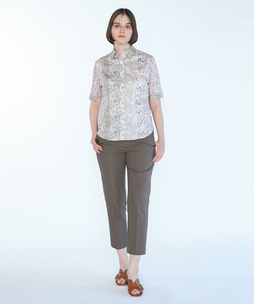 SCAPA Lサイズ / スキャパエルサイズ シャツ・ブラウス | 【ＷＥＢ限定】Liberty Printパッチワーク３ブラウス | 詳細2