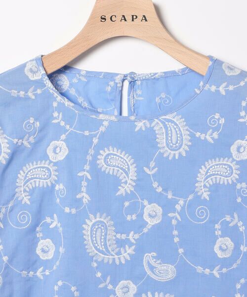 SCAPA Lサイズ / スキャパエルサイズ シャツ・ブラウス | エンブロペーズリープルオーバーブラウス | 詳細2