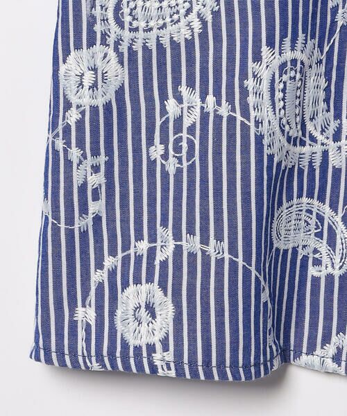 SCAPA Lサイズ / スキャパエルサイズ シャツ・ブラウス | エンブロペーズリーストライププルオーバーブラウス | 詳細5