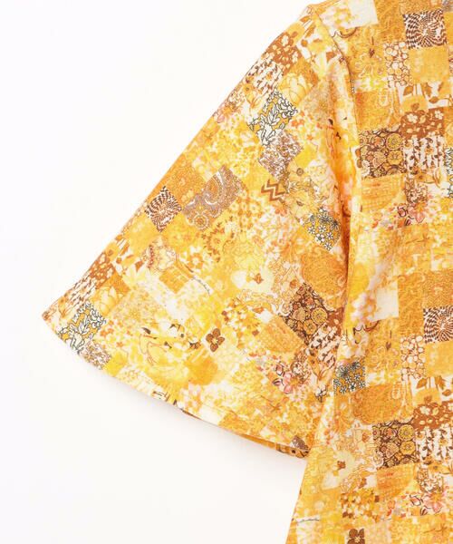 SCAPA Lサイズ / スキャパエルサイズ カットソー | Liberty Printアーカイブフリル袖カットソー | 詳細9